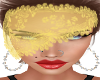 Yellow Lace Mask