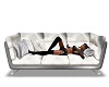 Modern Couch Kiss Silver