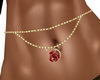 Rose Belly Chain