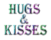 hugs & kisses sticker