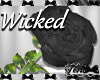 Black "Wicked" Vday Rose