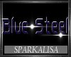 (SL)Blue Steel Wall Sign