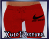 X|Pants  Red