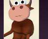 Crazy Bull Fun Funny Hilarious LOL