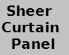 *S* Sheer Curtain Panel
