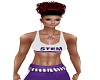 STEM Sports Bra whitepur