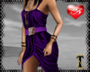 ![T] Dress Purple Vio