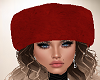Red Kubanka Fur Hat