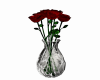 roses in vase animated