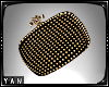 ~ Leather Purse Gold/Blk