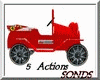 Ferrari + 5 sons actions