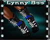 Lindy Lou Blue Heels
