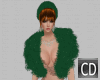 Fur Green Coat C#D