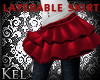 *K Layerable Skirt.WRed