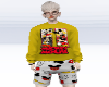 FNK* cp mickey sweater-M