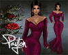 Berry Evening Gown