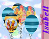 Pooh Bday Floor Balloons