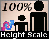 Height Scale 100 % -F-