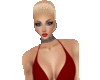 Lace red jumpsuit