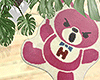 金 Hysteric Bear Rug
