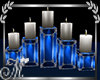 blue 5 Deco Candles 