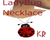 *KR-Necklace Ladybug