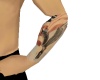 Eagle forearm tattoo