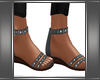 GRAY SANDALS
