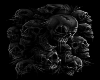 3D Scarey Grey Skulls