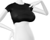 Solid Crop Top BLK