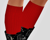 Fall Red Socks