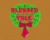 FF~ Blessed Yule Mat