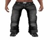 BLACK Western Jeans_Male