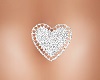 SxL Heart Belly Piercing