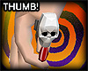 Skull Ring right thumb