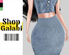 ❡ Shara Denim - Skirt