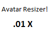 Avatar Resizer .01 X