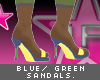 [V4NY] BlGr Sandals