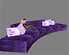Purple Couch with Poses
