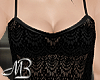 -MB- Crochet Dress Black
