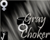 [J-O]Gray Choker