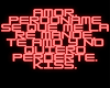 amor perdoname...