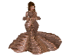 Carmel Swirl Royal Gown