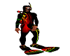 rasta scuba wet suit