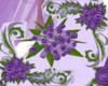 wedding purple bouquet