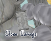 !A| Stone Earings