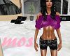 Kaz Pink&Black Studded
