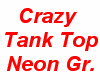 Crazy Neon Green T-Top