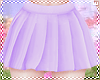 w. Pleated Lilac Skirt