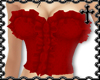 * Red Ruffle Halter